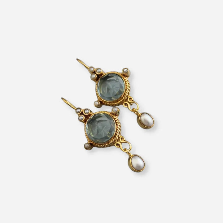Merena Vintage Pearl Earrings