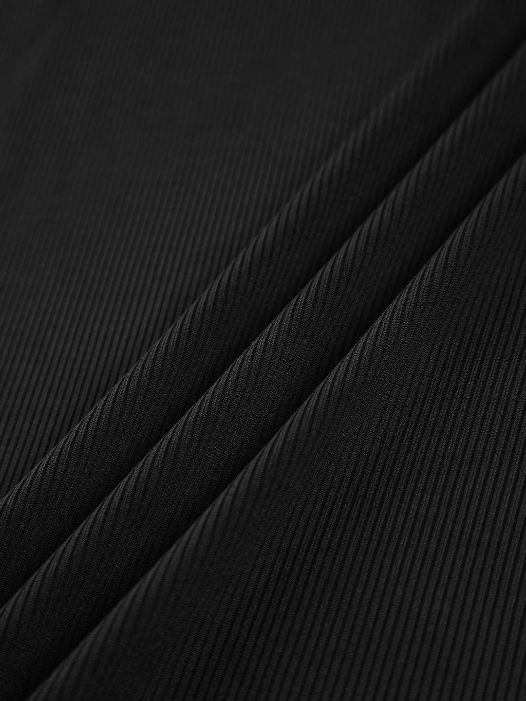 Mock Neck Oblique Cutout Rib Long Sleeve Knit Top