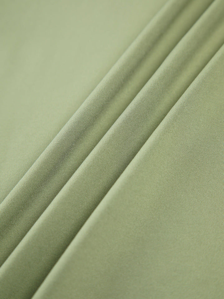 Semi-Sheer Long Sleeve Crop Top