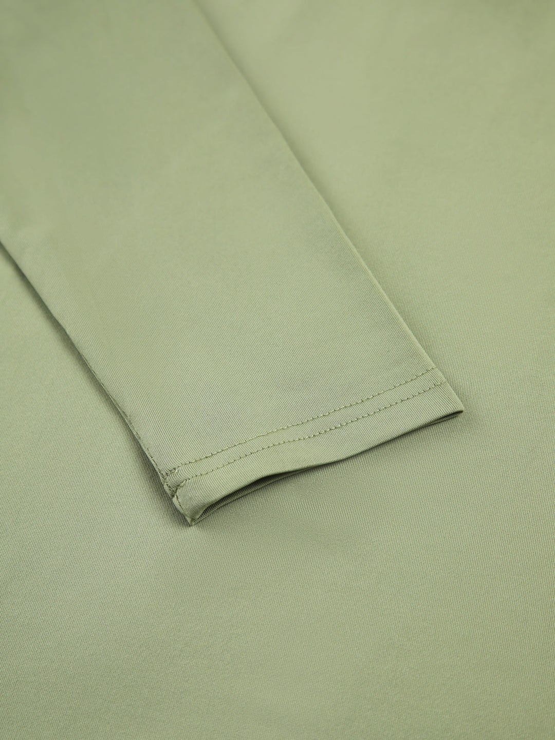 Semi-Sheer Long Sleeve Crop Top