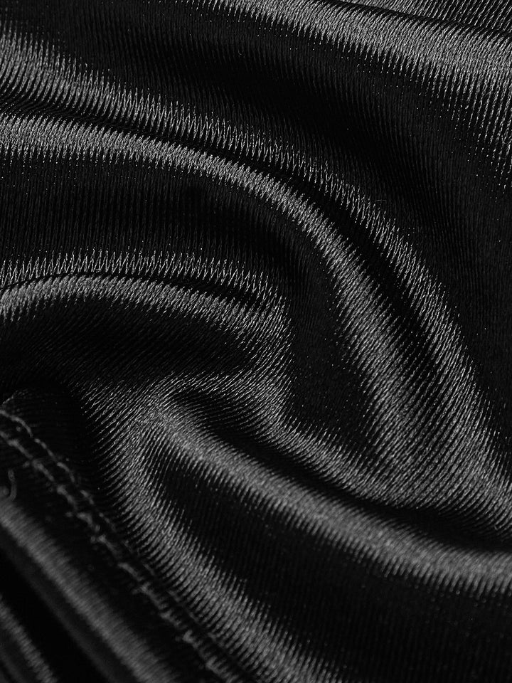 V-Neck Jersey Crop Cami Top