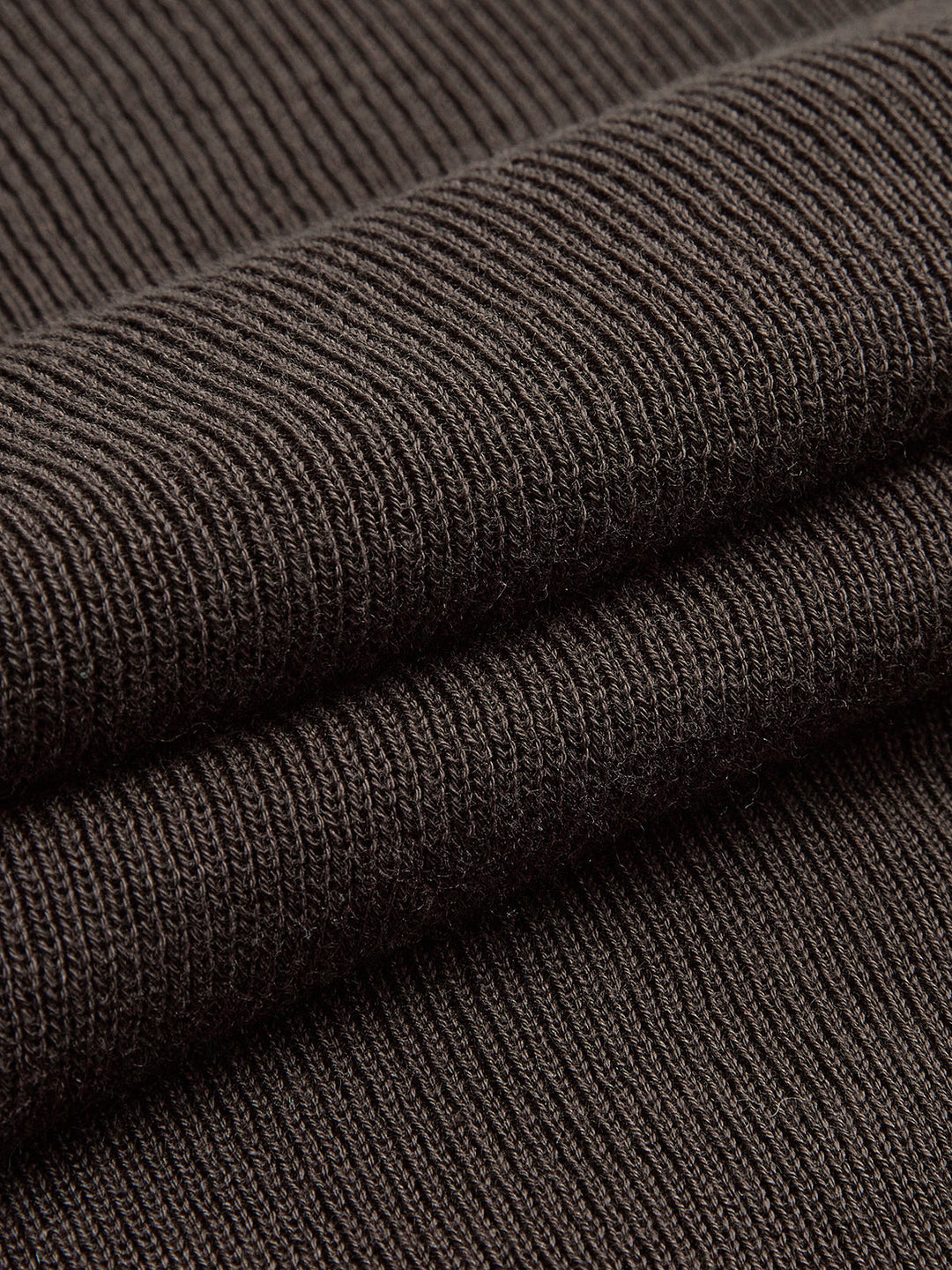 Side Pleated Slim Knit Top