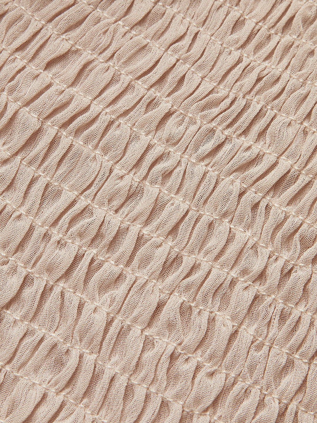 Semi-Sheer Chiffon Ruffle Backless Top