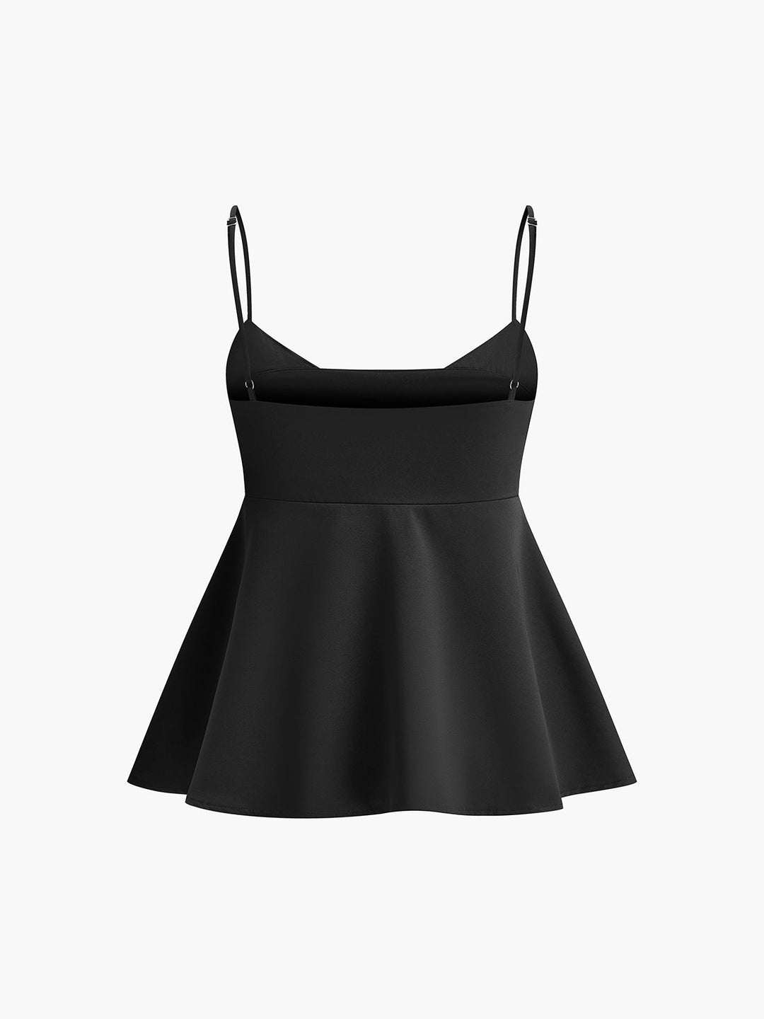 Spaghetti Strap Flared Cami Top