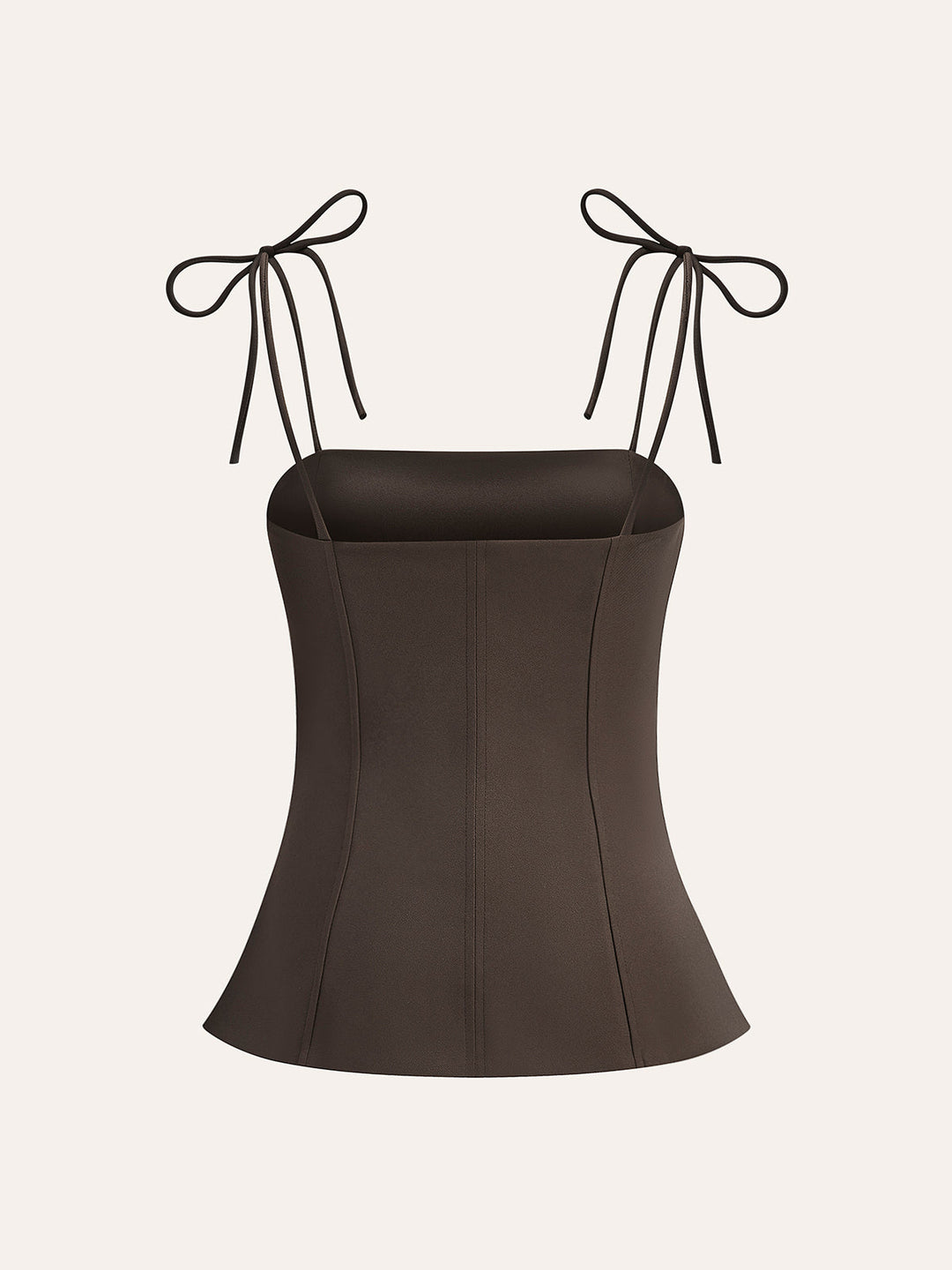 Tie Shoulder Corset Top