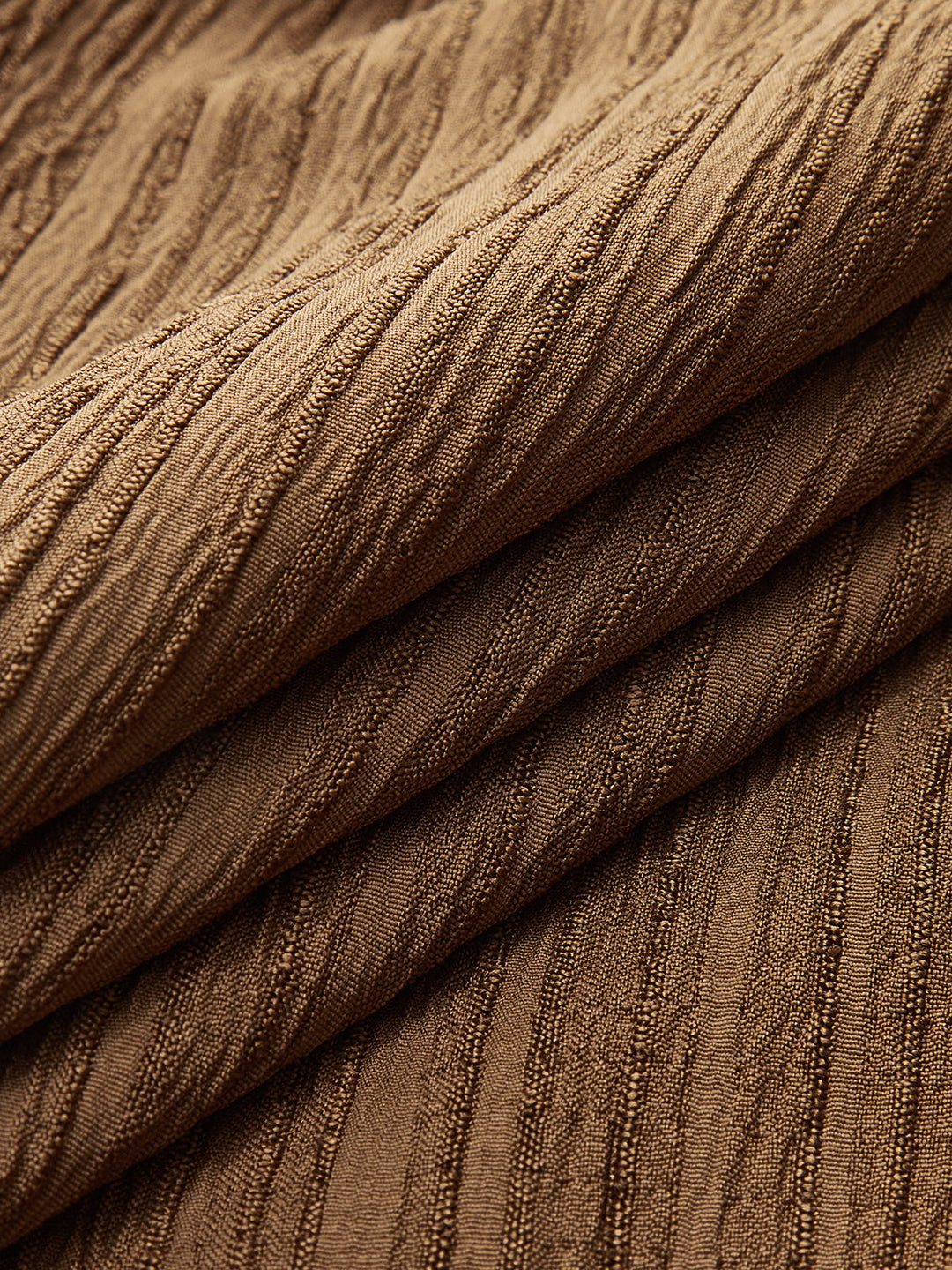 Puff-Sleeve Crop Top and Smocked-Waist Midi Skirt Set