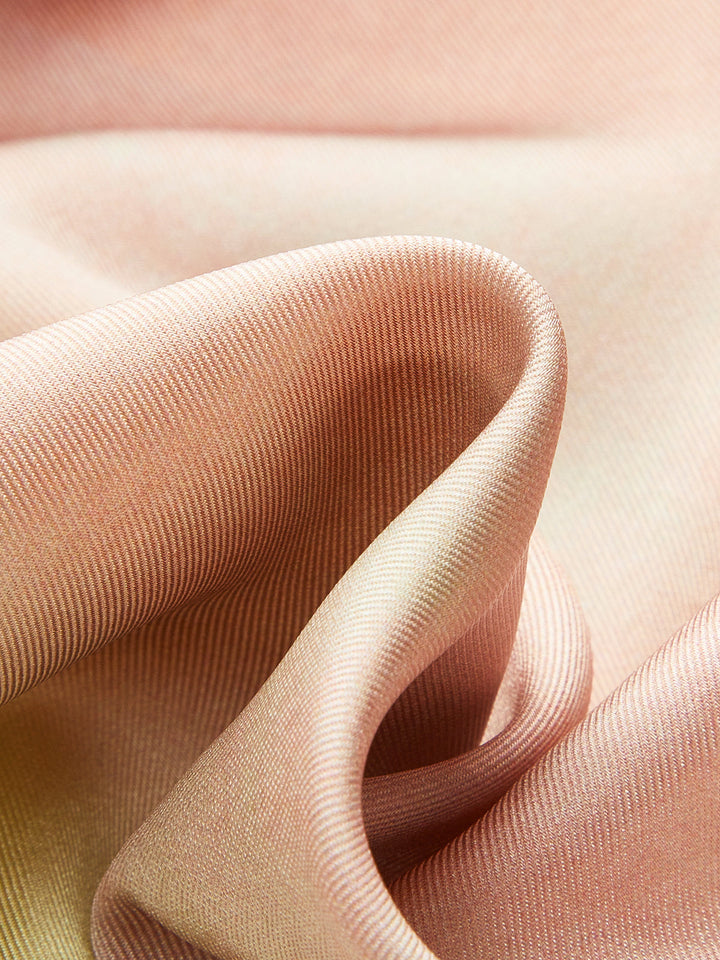 Sleeveless V-Neck Gradient Top With Tie-Waist Detail