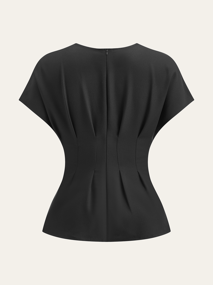Pleated Waist Top