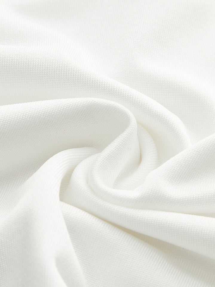 Asymmetrical Halter Neck Ruched Top