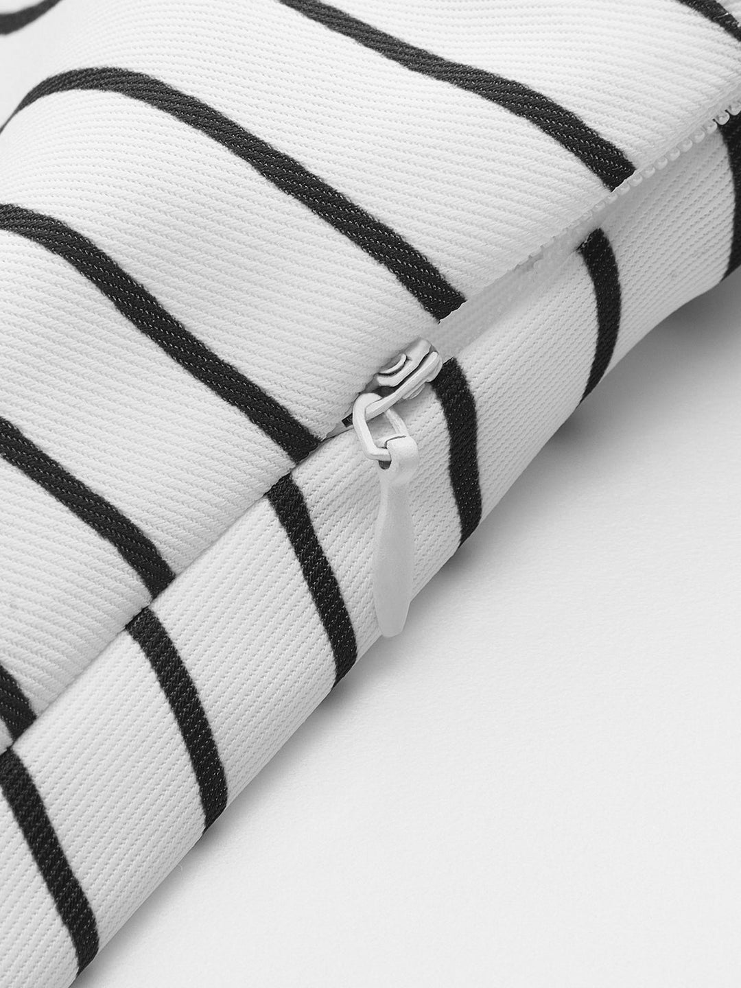 Striped Peplum Top with Contrast Straps