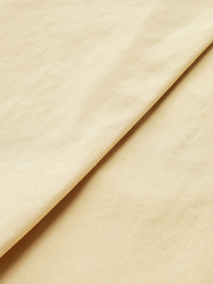 High-Waisted Button -Detail Wide-Leg Shorts