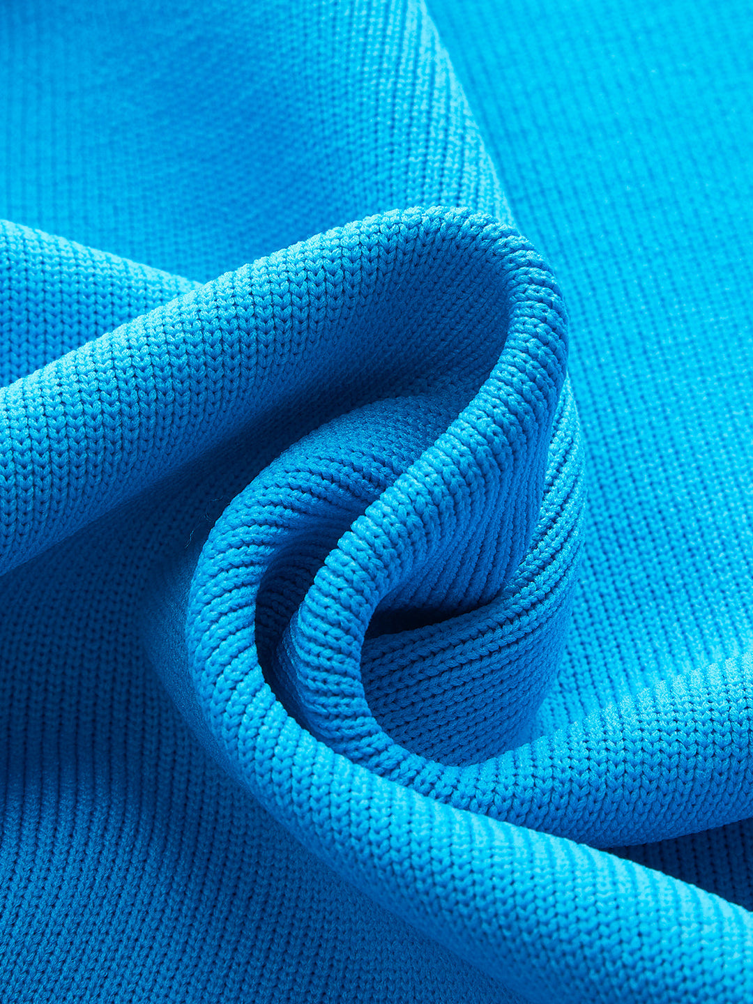 Ruffled Sleeve Peplum Hem Knit Top