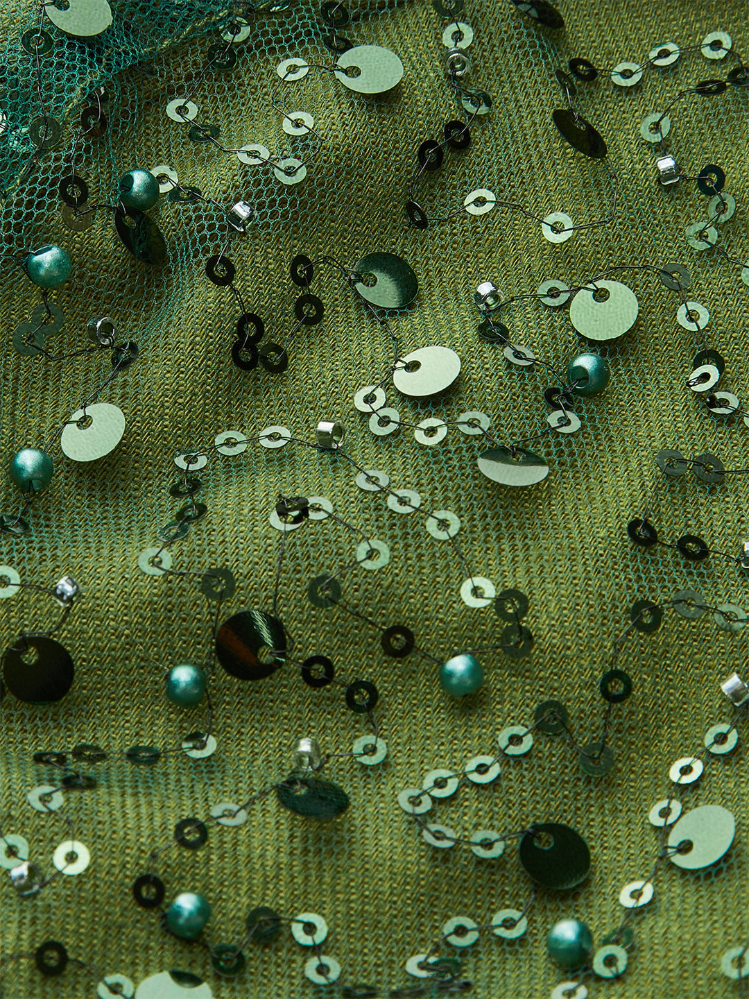 Sequin Cami Top and Elastic Waist Shorts Set