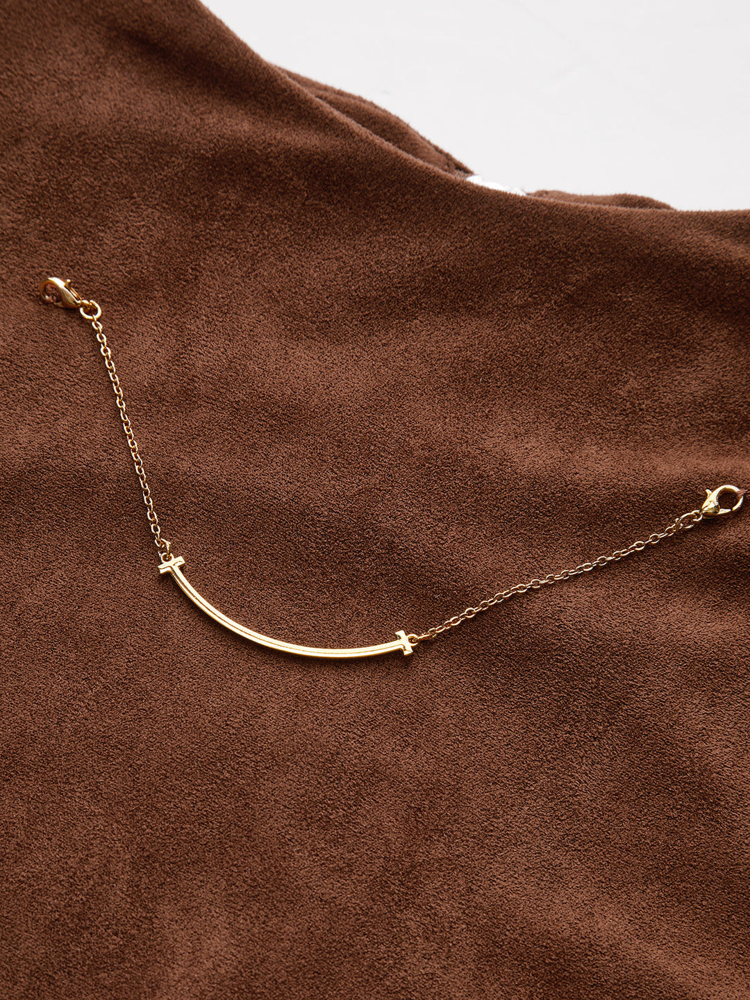 Suede Back Zip Ruched Short-Sleeve Top