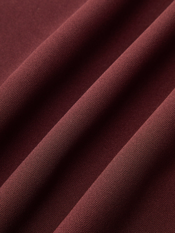 Wide-Leg Pleated Pants