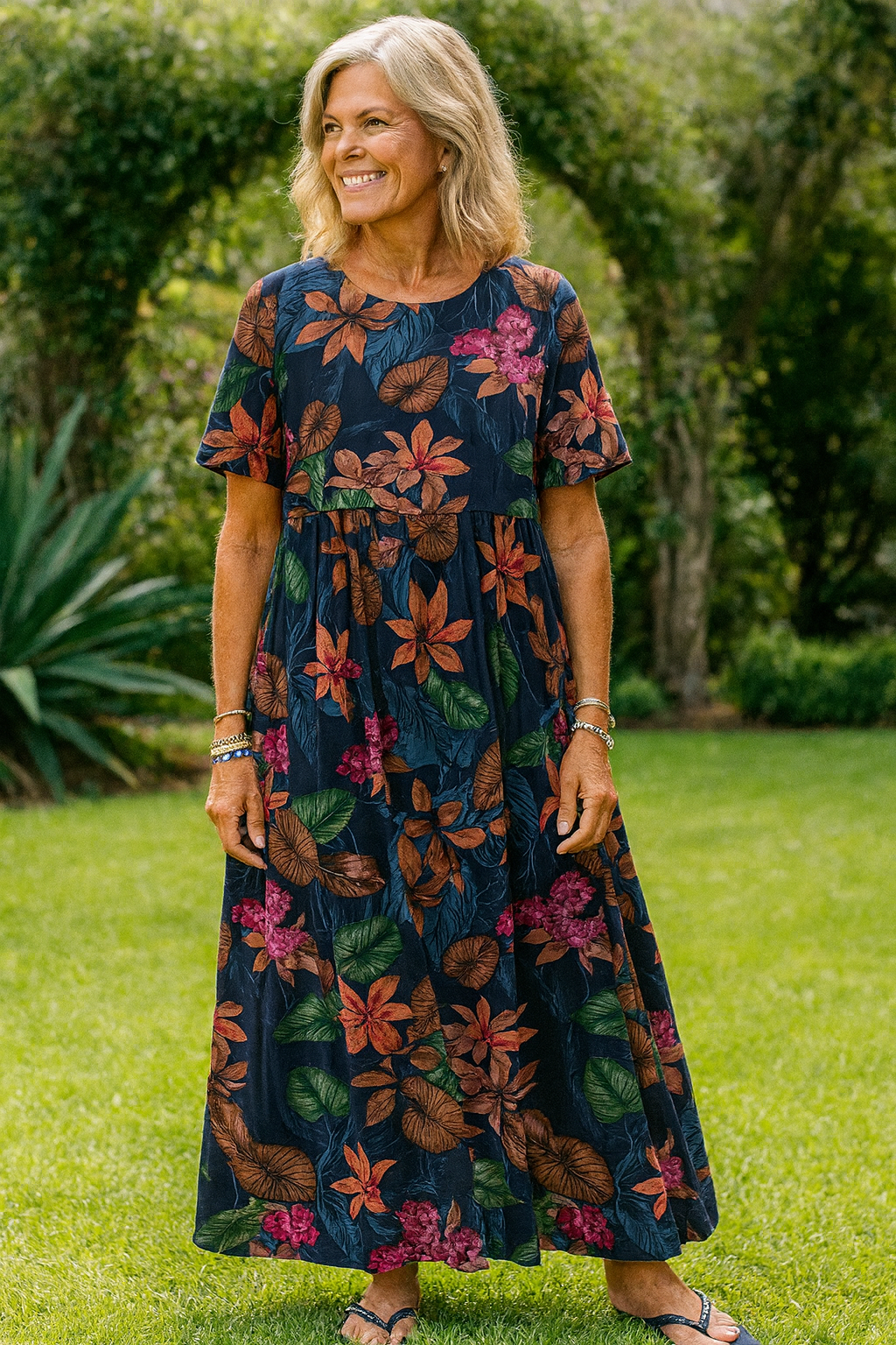 Karen | Summer Bloom Maxi Dress