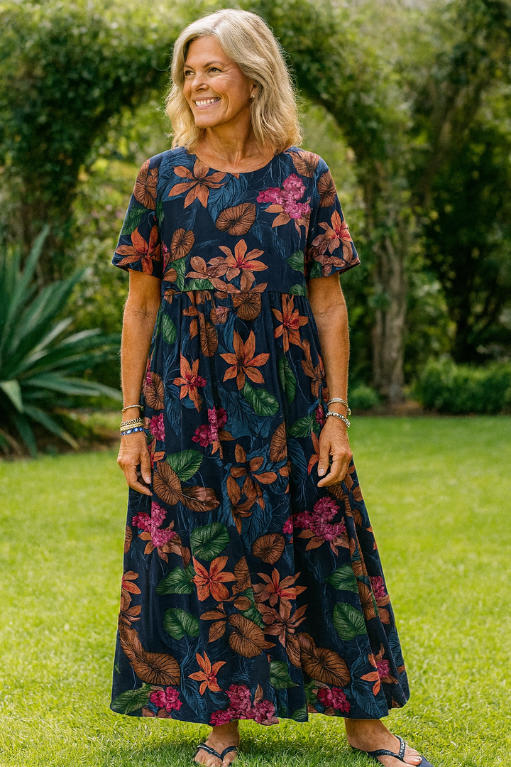 Karen | Summer Bloom Maxi Dress